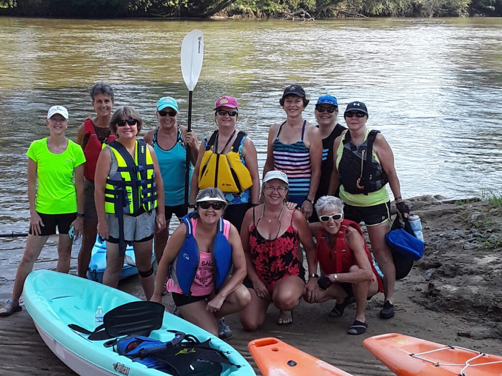 Kayaking on the Chattahoochee
