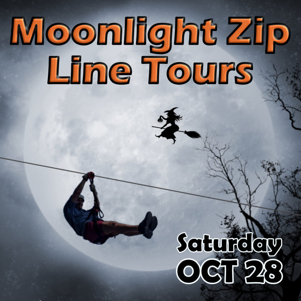 Halloween Moonlight Zip Line Tours