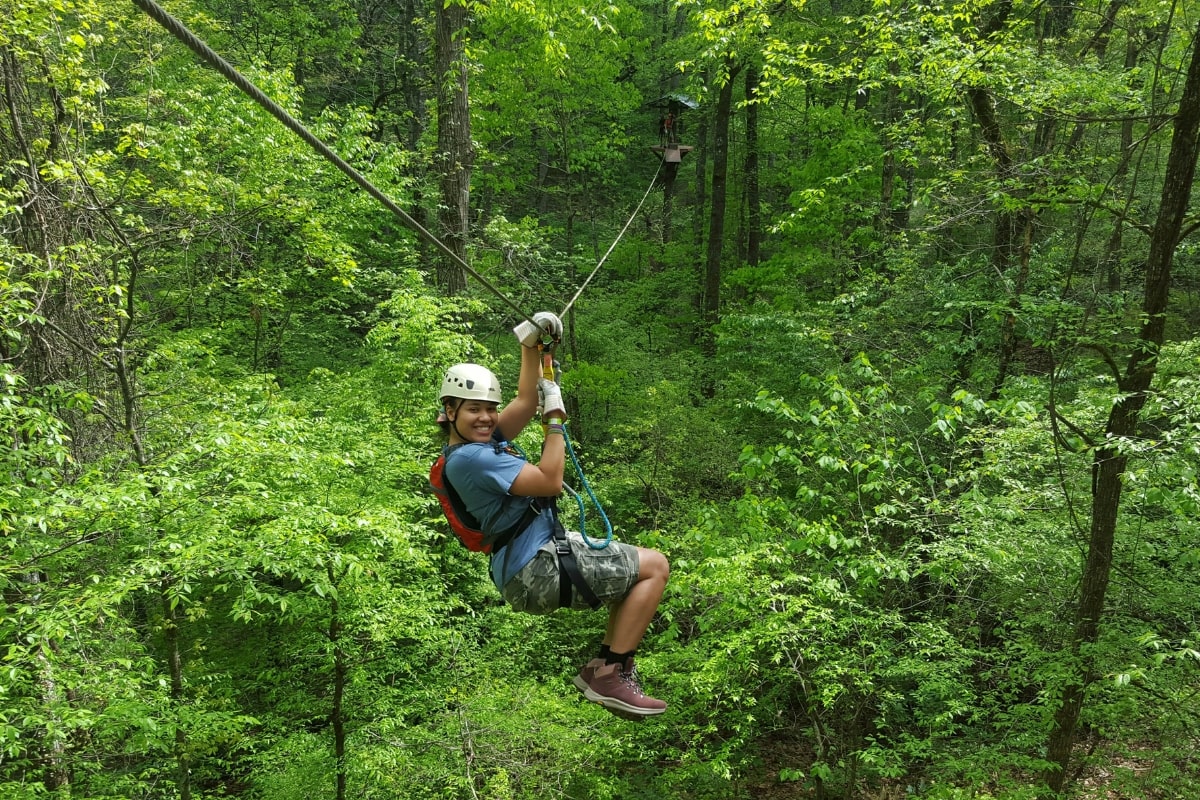 georgia zipline canopy tour level 2