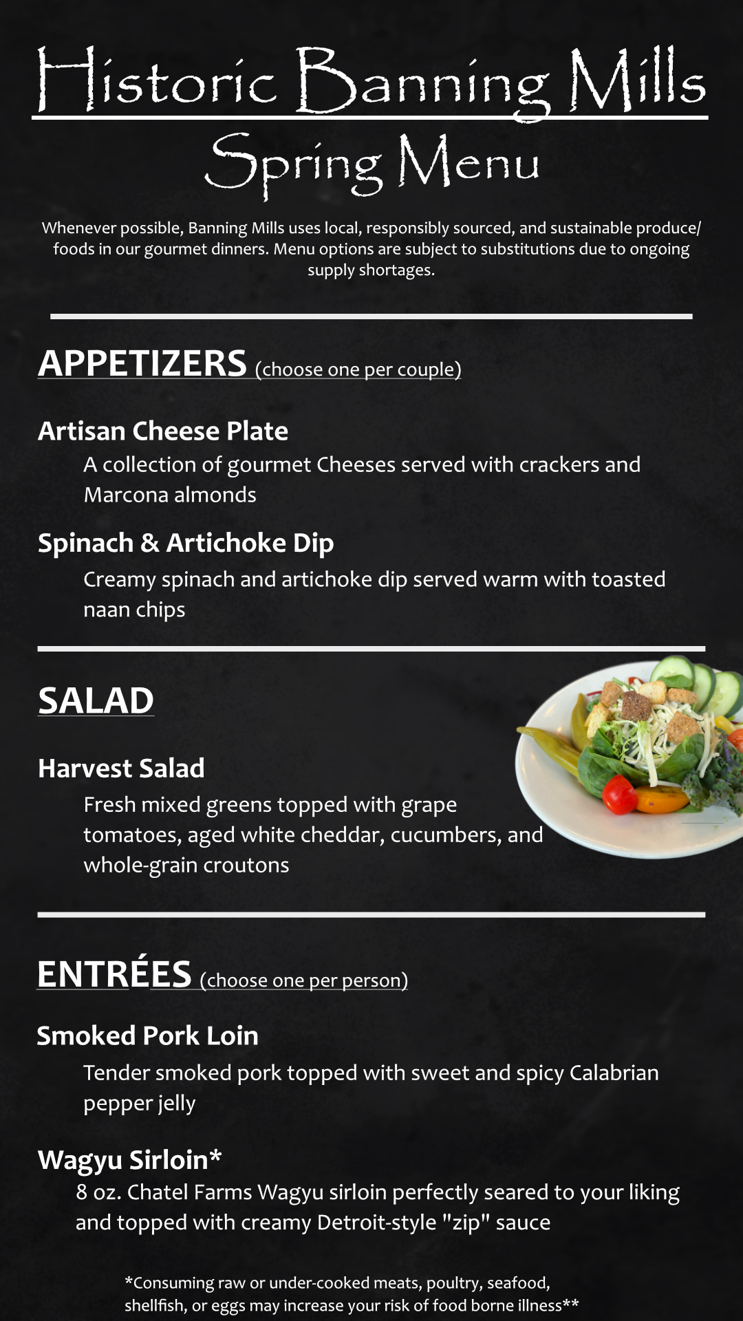 Spring Menu 2026 pg 1