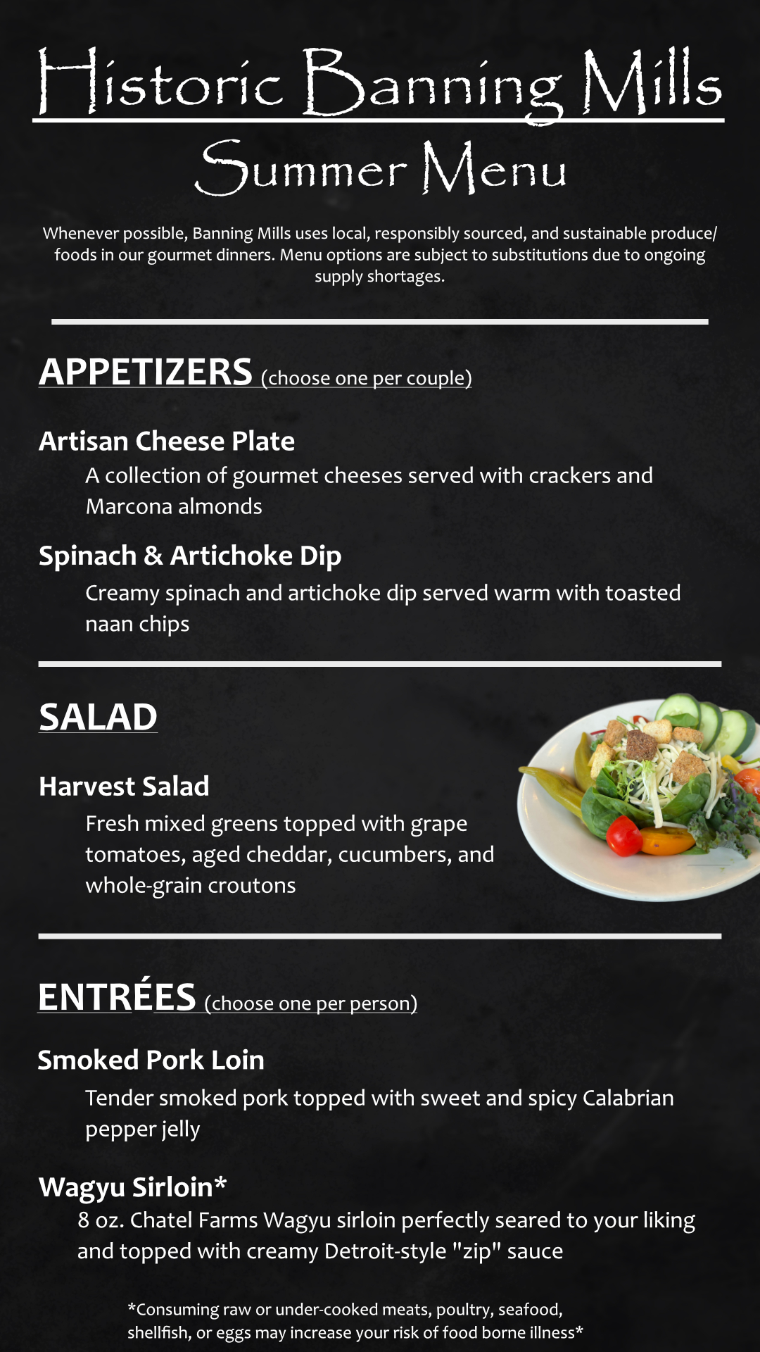 Summer Menu 2026 pg 1