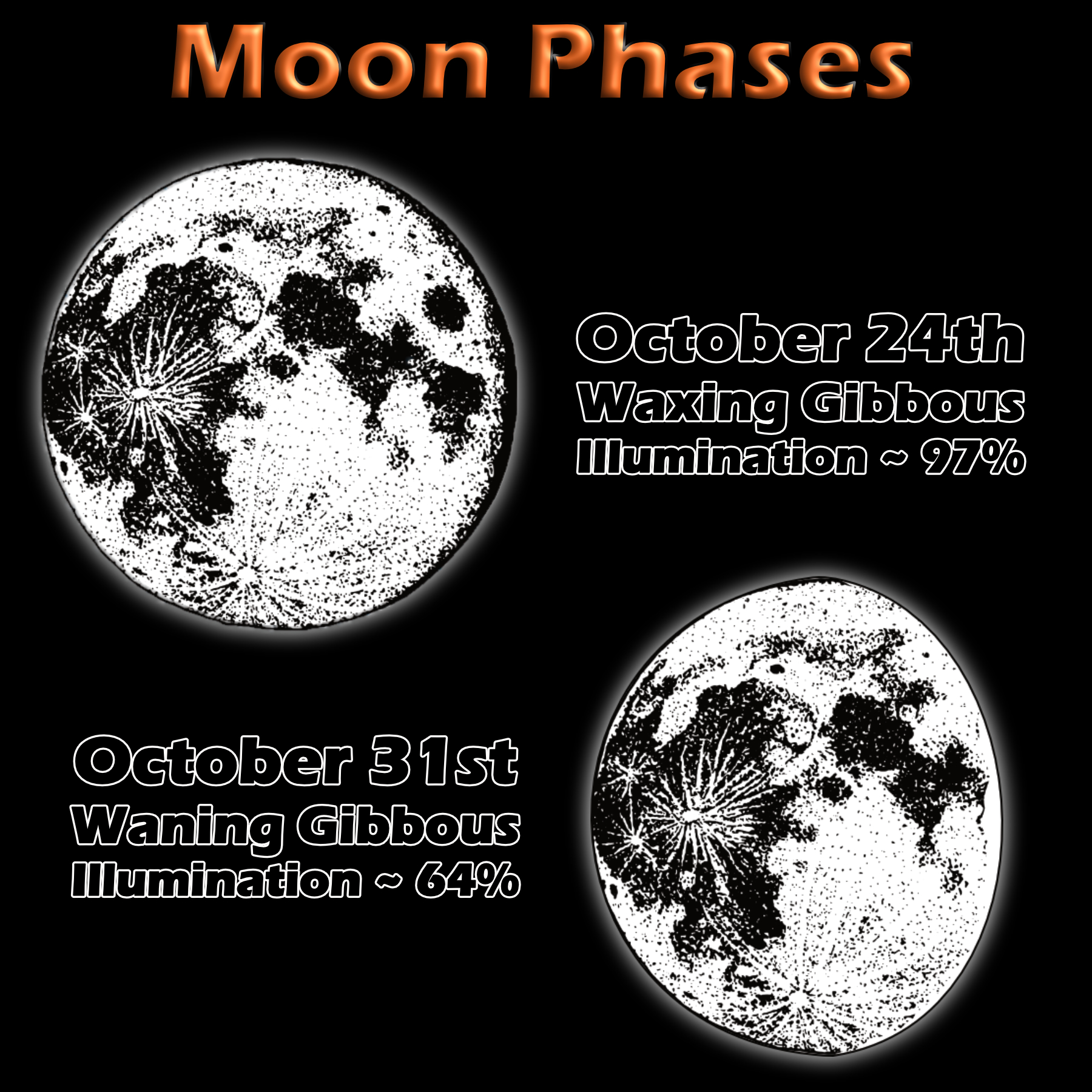 Moon Phases for Tours