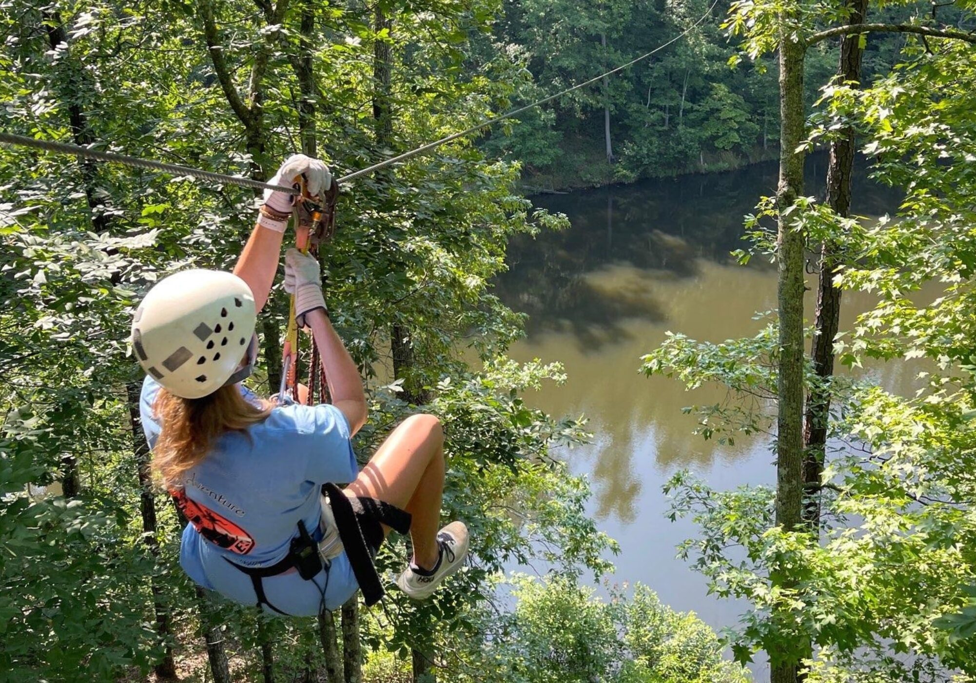 two springs zipline tours at historic banning mills